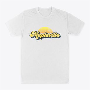 Mapleville Maryland Sublime Sunset Classic Dad T-Shirt