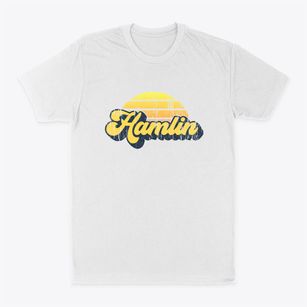 Hamlin Maine Sublime Sunset Classic Dad T-Shirt
