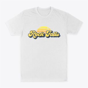 Rock Falls Illinois Sublime Sunset Classic Dad T-Shirt
