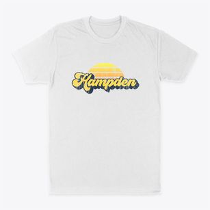 Hampden Maine Sublime Sunset Classic Dad T-Shirt
