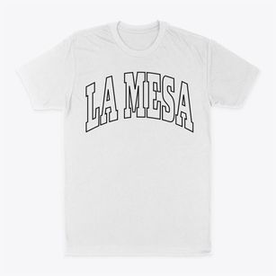 La Mesa California Trendy Block Classic Dad T-Shirt