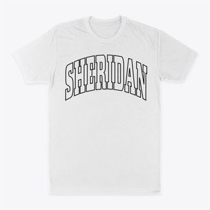 Sheridan Illinois Trendy Block Classic Dad T-Shirt