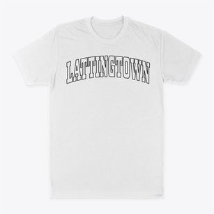 Lattingtown New York Trendy Block Classic Dad T-Shirt