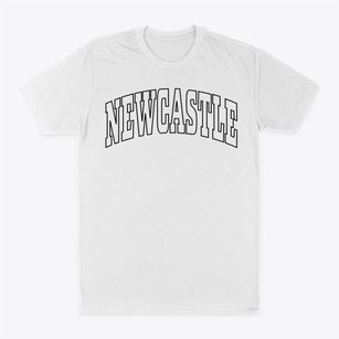 Newcastle Maine Trendy Block Classic Dad T-Shirt