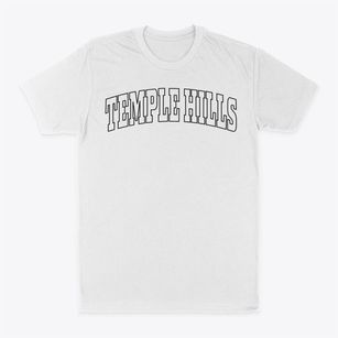 Temple Hills Maryland Trendy Block Classic Dad T-Shirt
