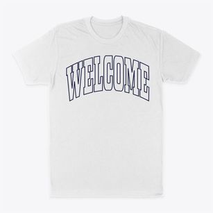 Welcome North Carolina Trendy Block Classic Dad T-Shirt