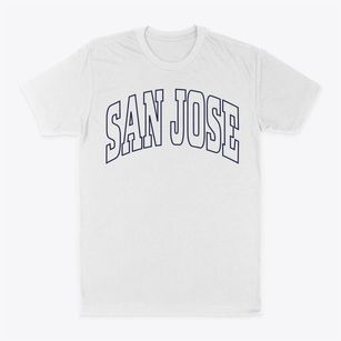 San Jose California Trendy Block Classic Dad T-Shirt
