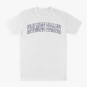 Holmes Beach Florida Trendy Block Classic Dad T-Shirt