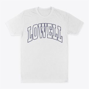 Lowell Michigan Trendy Block Classic Dad T-Shirt