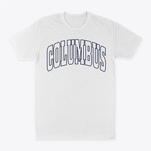 Columbus Minnesota Trendy Block Classic Dad T-Shirt