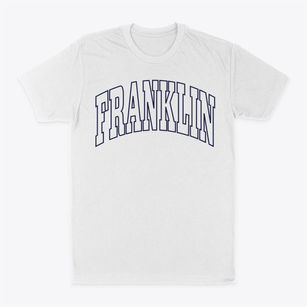Franklin North Carolina Trendy Block Classic Dad T-Shirt