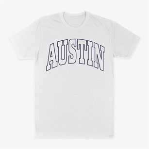 Austin Arkansas Trendy Block Classic Dad T-Shirt