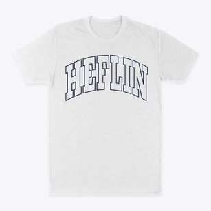 Heflin Alabama Trendy Block Classic Dad T-Shirt