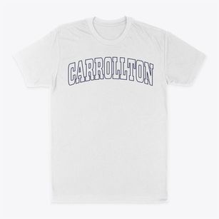 Carrollton Ohio Trendy Block Classic Dad T-Shirt
