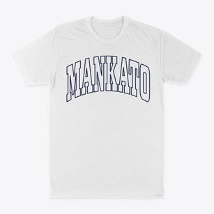 Mankato Minnesota Trendy Block Classic Dad T-Shirt