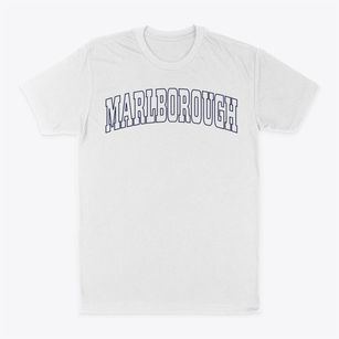 Marlborough Massachusetts Trendy Block Classic Dad T-Shirt