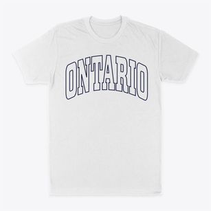Ontario California Trendy Block Classic Dad T-Shirt