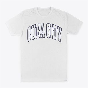 Cuba City Wisconsin Trendy Block Classic Dad T-Shirt