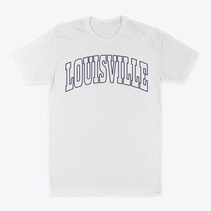 Louisville Illinois Trendy Block Classic Dad T-Shirt