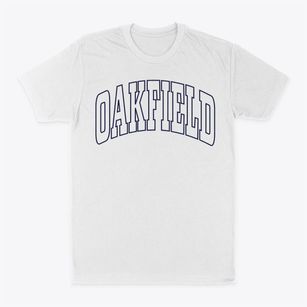 Oakfield Wisconsin Trendy Block Classic Dad T-Shirt