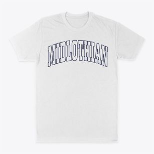 Midlothian Texas Trendy Block Classic Dad T-Shirt
