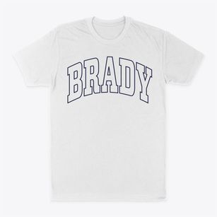 Brady Nebraska Trendy Block Classic Dad T-Shirt