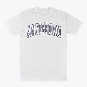 Amsterdam New York Trendy Block Classic Dad T-Shirt