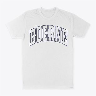 Boerne Texas Trendy Block Classic Dad T-Shirt