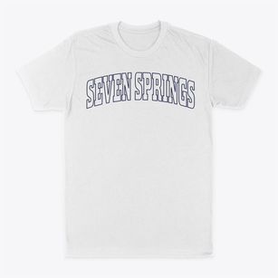 Seven Springs Pennsylvania Trendy Block Classic Dad T-Shirt