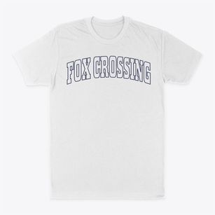 Fox Crossing Wisconsin Trendy Block Classic Dad T-Shirt