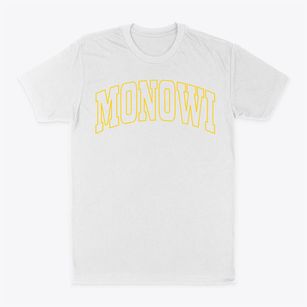 Monowi Nebraska Trendy Block Classic Dad T-Shirt