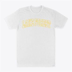 Lake Forest California Trendy Block Classic Dad T-Shirt