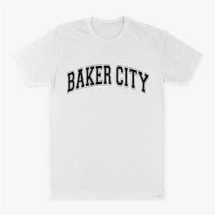 Baker City Oregon Varsity Classic Dad T-Shirt