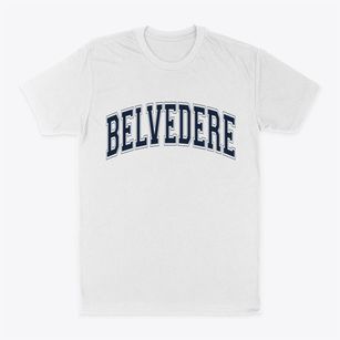 Belvedere California Varsity Classic Dad T-Shirt