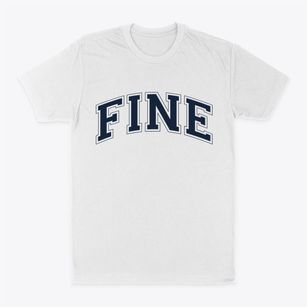 Fine New York Varsity Classic Dad T-Shirt