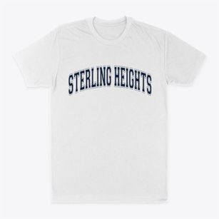 Sterling Heights Michigan Varsity Classic Dad T-Shirt
