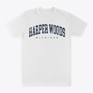 Harper Woods Michigan Urban Vibe Classic Dad T-Shirt