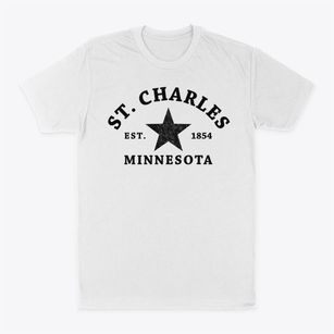 St. Charles Minnesota Star Classic Dad T-Shirt