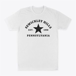 Sewickley Hills Pennsylvania Star Classic Dad T-Shirt