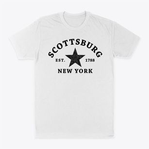 Scottsburg New York Star Classic Dad T-Shirt