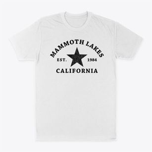 Mammoth Lakes California Star Classic Dad T-Shirt