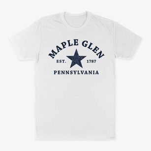 Maple Glen Pennsylvania Star Classic Dad T-Shirt