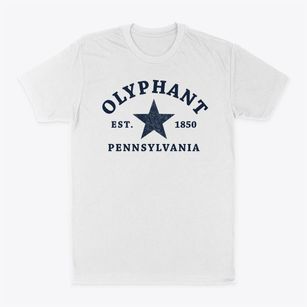 Olyphant Pennsylvania Star Classic Dad T-Shirt