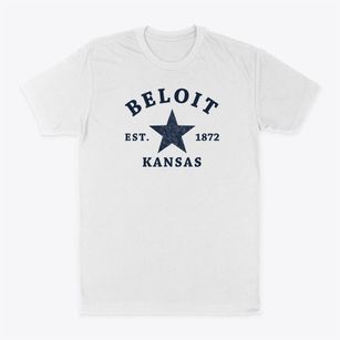 Beloit Kansas Star Classic Dad T-Shirt