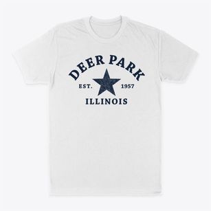 Deer Park Illinois Star Classic Dad T-Shirt