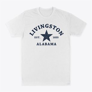 Livingston Alabama Star Classic Dad T-Shirt