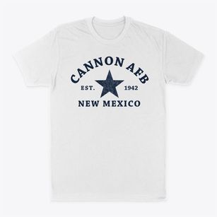 Cannon Afb New Mexico Star Classic Dad T-Shirt