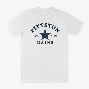 Pittston Maine Star Classic Dad T-Shirt