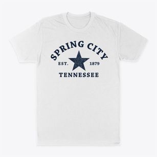 Spring City Tennessee Star Classic Dad T-Shirt
