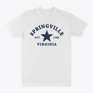 Springville Virginia Star Classic Dad T-Shirt